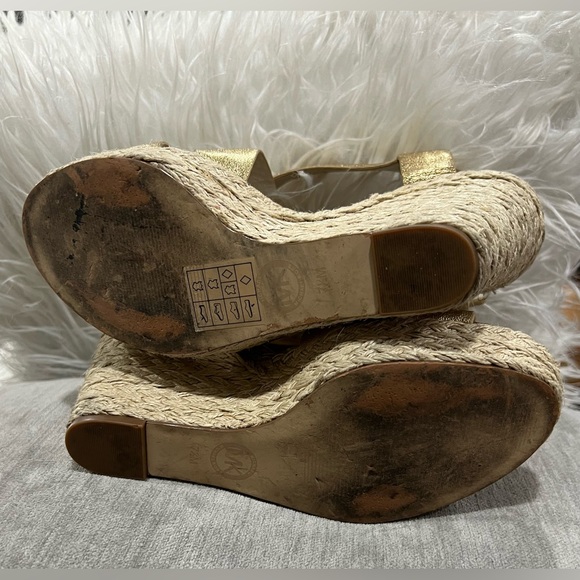 Michael Kors Giovanna Wedges size 7.5 EUC - Picture 5 of 6